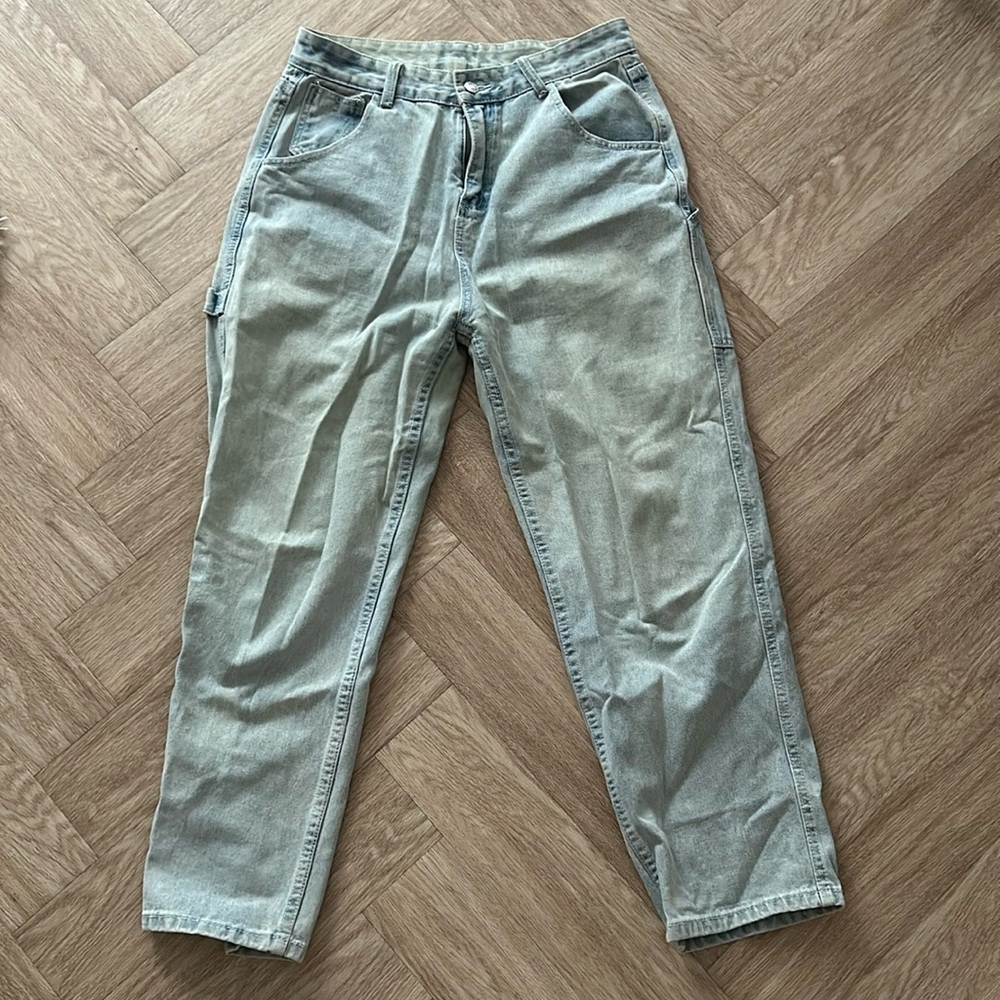 Casual Light Wash Denim Jeans